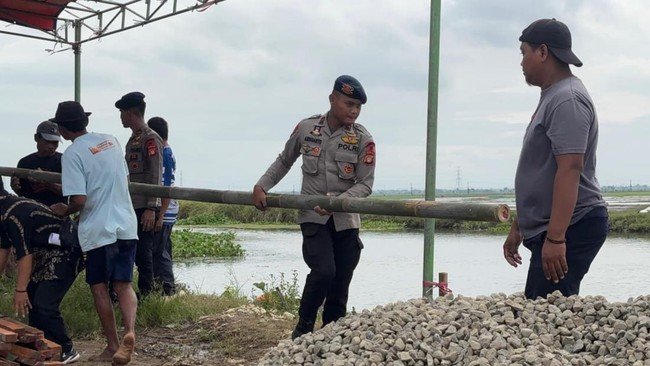 Jembatan Merah Putih Presisi Mulai Dibangun PMJ, Bantu Akses Warga Pebayuran Bekasi